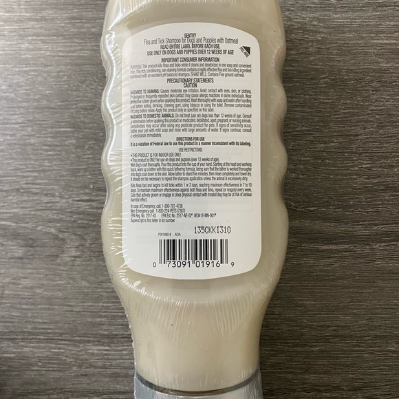 Sentry Dog Shampoo - Picture 2 of 4